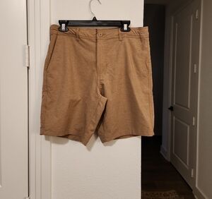 Goodfellow & Co Men's Brown Flat Front Shorts
